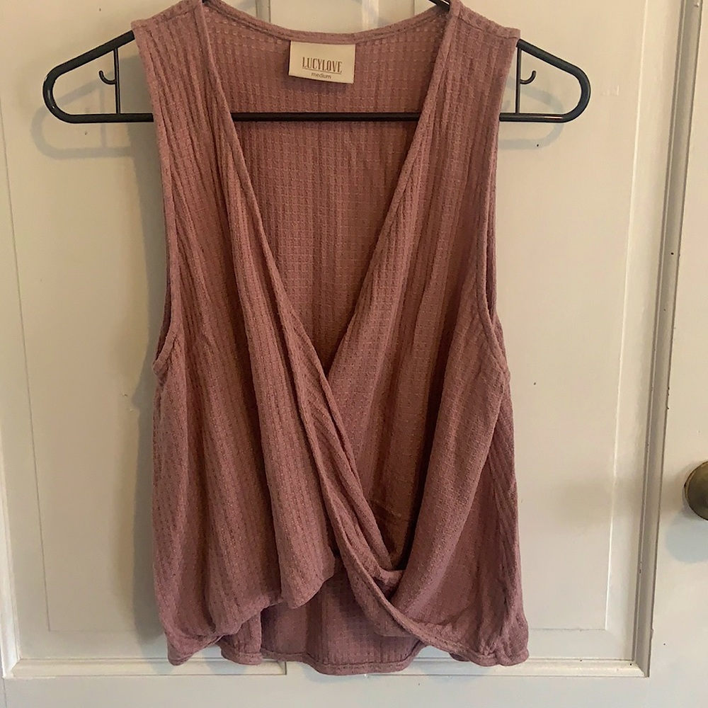 Front twist tank top - Lucy Love - M